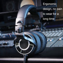OneOdio M60 Tri-band Balanced HIFI Monitor Mixer Studio DJ Wired Headset, Cable Length: 3m(Black)