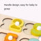 2 PCS Wooden Number Shape Matching Board(Shape Cognition)
