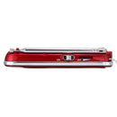L-218AM MP3 Radio Speaker Player Support TF Card USB with LED Flashlight Function(Black)