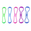 2 PCS Fitness Weight Loss Muscle Training Stretching Multi-purpose Puller, Style: Single Hole (Green)