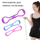2 PCS Fitness Weight Loss Muscle Training Stretching Multi-purpose Puller, Style: Single Hole (Blue)