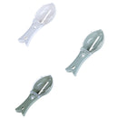 3 PCS CT1682 Thickened Plastic Fish Scaler with Cover(Green)