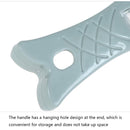 3 PCS CT1682 Thickened Plastic Fish Scaler with Cover(Green)