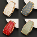 2 PCS TPU Car Key Cover For Geely Emgrand GL/GS(Chinese Red Start Button)