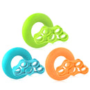 2 Sets Fitness Finger Sports Silicone Rally Grip Set(Blue)
