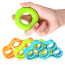 2 Sets Fitness Finger Sports Silicone Rally Grip Set(Orange)