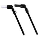 5 PCS KFS-10 Short Handle Coffee Machine Cleaning Brush(White Hair)