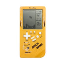 Large Screen Retro Children Handheld Game Console(Yellow)