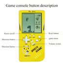 Large Screen Retro Children Handheld Game Console(Green)
