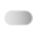 2 PCS Sun Visor High-definition Mirror Stainless Steel Makeup Mirror Oval Small