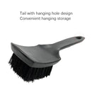 5 PCS Tire Carpet Cleaning Brush Foot Pad Upholstery Brush(Black)