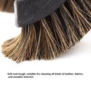 2 PCS Car Horsehair Interior Leather Brush