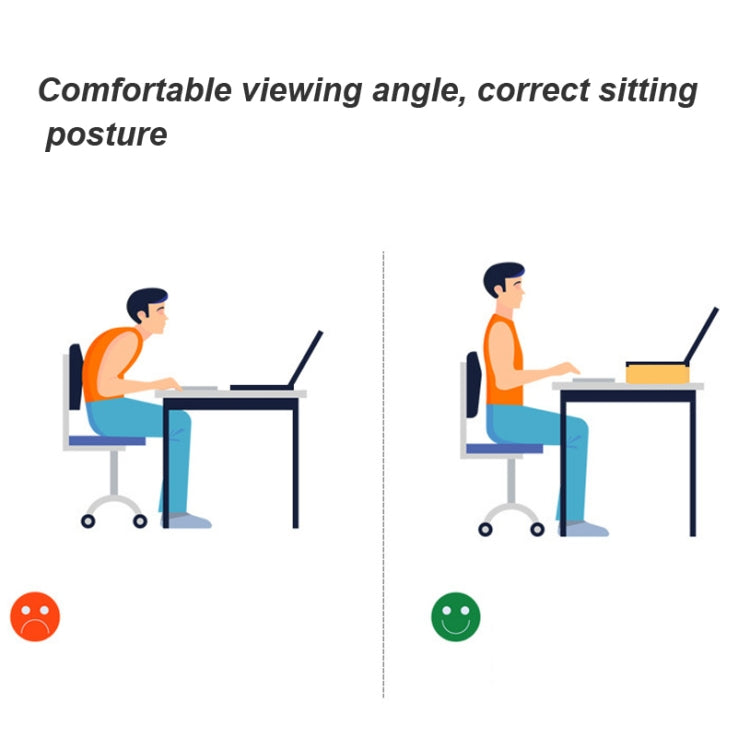 Computer Elevated Rack Monitor Bracket Storage Rack,Style: Double Layer(Black Walnut)
