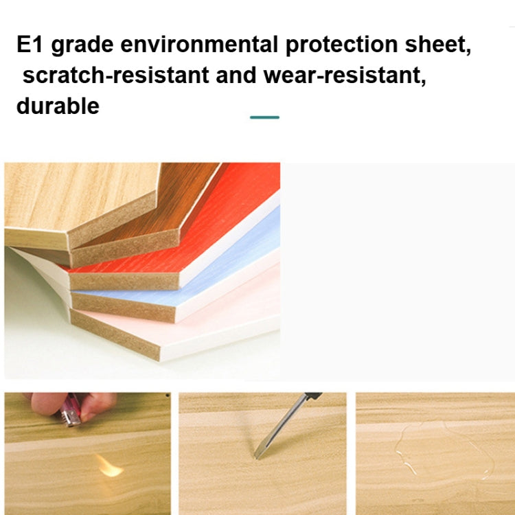 Computer Elevated Rack Monitor Bracket Storage Rack,Style: Double Layer+Three Layers(Black Walnut)