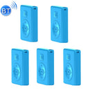 5 PCS Wireless Camera Controller Mobile Phone Multi-Function Bluetooth Selfie, Colour: G1 Blue Bagged