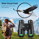 APEXEL 10x42 Fixed Focus Binoculars Autofocus Telescope(Black)