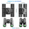 APEXEL 8 x 21 Zoom Binoculars Telephoto 3000m Long Distance Foldable HD Mini Telescope(Black)