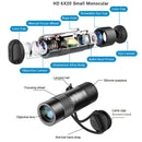 APEXEL 6X 0.3m Closest Focus Telescope Optics Lens Monocular for All Smartphones(Black)