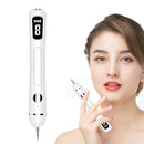 9 Gear Mole Point Pen Blue Light Rechargeable Spot Removal Pen Beauty Instrument(White)