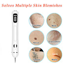 9 Gear Mole Point Pen Blue Light Rechargeable Spot Removal Pen Beauty Instrument(White)