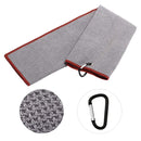 Hook Towel + Club Cleaning Brush Golf Cleaning Set(Grey)