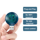 YCZ-008 USB Smart Voice Remote Control Air Conditioner Remote Control With Night Light