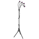 LED Plant Lamp With 1.6m Stand USB Remote Control Dimming Grow Light, Style: Four Head(Full Spectral)