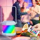 RGB Lanterns Nightlight DC 5V Rechargeable Touch Night Light(RGB Multi-color+Remote Control)