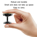 Car Aluminum Alloy Magnetic Mobile Phone Holder, Colour: Red (Luminous)