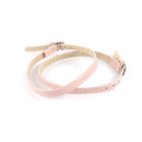 5 Pairs High Heels Leather Shoes Anti-heel Laces(Pink)