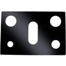 Gas Stove 5-hole Oil-proof Pad Teflon Protective Cover Anti-dirty Pad, Size: 0.3mm(Black)