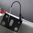 Gas Stove 5-hole Oil-proof Pad Teflon Protective Cover Anti-dirty Pad, Size: 0.3mm(Black)