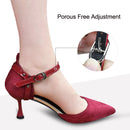 2 Pairs No Installation Triangle High Heels Anti-Drop Laces(Skin Color)
