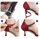 2 Pairs No Installation Triangle High Heels Anti-Drop Laces(Transparent Color)