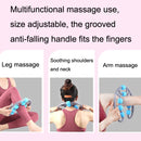 2 PCS Eight Round Yoga Training Roller Ring-Shaped Leg Massager(Purple)
