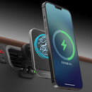 15W Magnetic Wireless Charge Bracket Applicable For IPhone 12/13, Shape: Aluminum Alloy(Yellow)