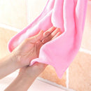 10 PCS Kitchen Hand Towel Absorbent Coral Fleece Thickened Rag(Sky Blue)