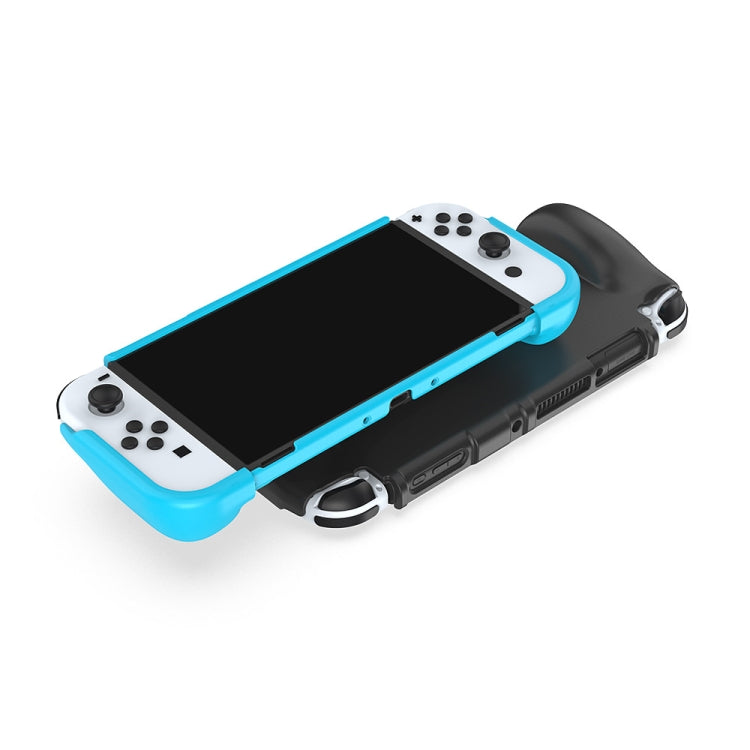 DOBE TNS-1186 Game Console TPU Anti-skid Protective Case For Switch OLED(Blue)