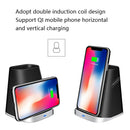 P8A 2 In 1 Wireless Charger For iPhone/QI Phone &AirPods