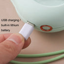 Summer Mini USB Portable Hanging Neck Fan, Style:(Rainbow (Pink))