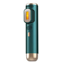 IPL Freezing Point Epilator Rechargeable and Plug-in Dual-use Hair Removal Device,EU Plug(Green)