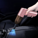 Home Handheld Desktop Cleaning Wireless Vacuum Cleaner Small Powerful Car Vacuum Cleaner(Pink)