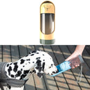 DT Outdoor Retractable Leak-proof Pet Drinking Cup without Filter(Yellow)