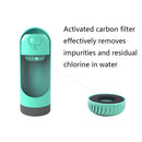 DT Outdoor Retractable Leak-proof Pet Drinking Cup without Filter(Yellow)