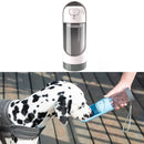 DT Outdoor Retractable Leak-proof Pet Drinking Cup with Filter(Pink)