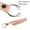 3 Pairs High Heels Fixing Anti-Straps Lace Non-Slip Belt Decorative Buckle(Beige)