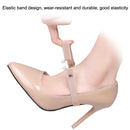 3 Pairs High Heels Fixing Anti-Straps Lace Non-Slip Belt Decorative Buckle(Dark Brown)