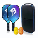 BATON Indoor And Outdoor Sports Pick Racket Set With Balls, Random Color Delivery
