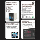 BAKU BA-3305D 5A/30V CNC DC High Power Supply(US Plug)