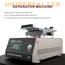 BAKU BA949C Heated 360-degree Rotating Fast LCD Screen Splitter(EU Plug 220V)